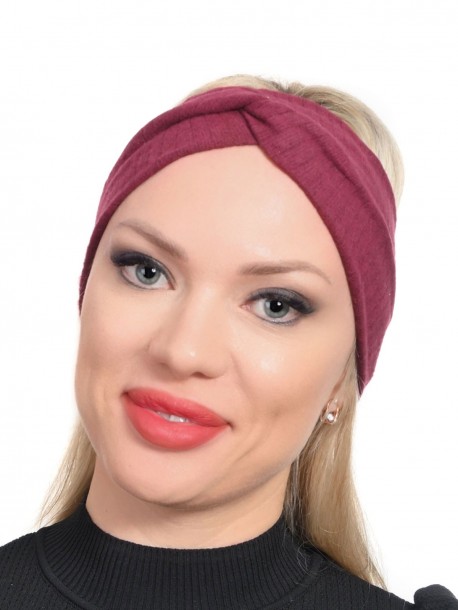 Bentita pentru cap - visiniu
