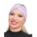 Bentita pentru cap - violet deschis 1