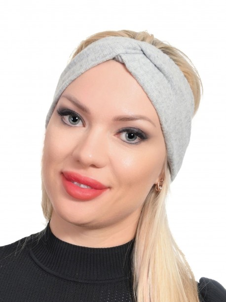 Bentita pentru cap - gri deschis
