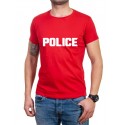 Tricou roșu pentru bărbați - Police