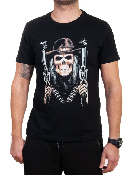 Tricou bărbătesc cu craniu