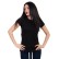 Tricou de dama negru cu mâneci scurte
