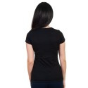 Tricou negru de dama cu lup