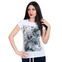 Tricou alb de femei Vikings