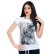 Tricou alb de femei Vikings