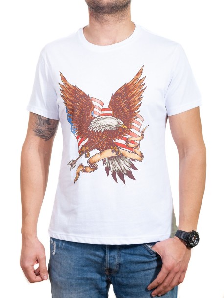 Tricou bărbătesc cu vultur