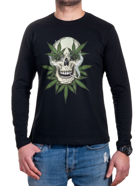 Bluză bărbătească cu marijuana