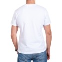 Tricou bărbătesc alb cu marijuana