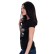 Tricou negru cu buldog francez