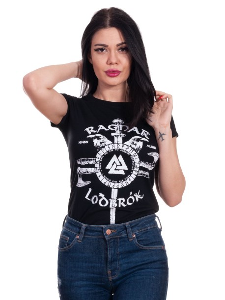 Tricou de damă negru Ragnar