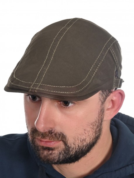 Basca bărbătească din denim - verde