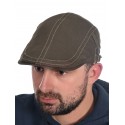 Basca bărbătească din denim - verde