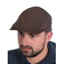 Basca bărbătească din denim - maro