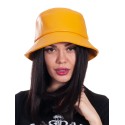 Pălărie pentru femei cu periferie - galbene