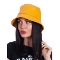 Pălărie pentru femei cu periferie - galbene
