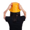 Pălărie pentru femei cu periferie - galbene