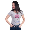 Tricou gri de dama Foggy