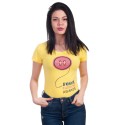 Tricou galben de damă Foggy