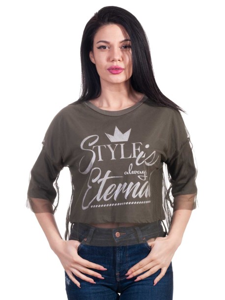 Top de dama cu tul