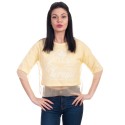 Top de dama - galben