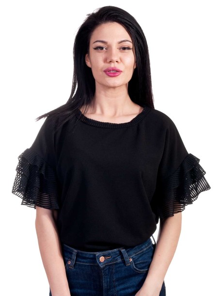 Tunica neagra cu colier
