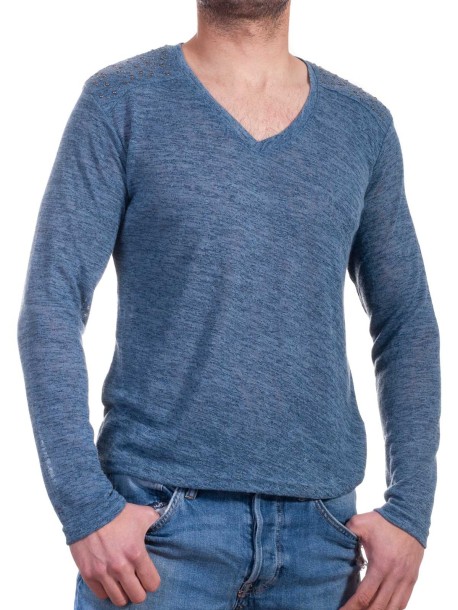 Pulover Aris blue