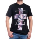 Tricou bărbătesc negru cu imprimeu