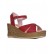 Sandale de dama cu platforma - rosii 2