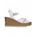 Sandale de dama cu platforma - alb 1