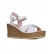 Sandale de dama cu platforma - alb 2