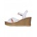 Sandale de dama cu platforma - alb 3