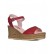 Sandale de dama cu platforma - rosii 2