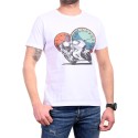 Tricou cu motocicletă