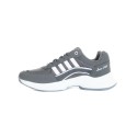 Adidași bărbați gri cu dungi albe