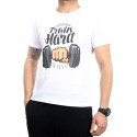 Tricou alb pentru antrenament