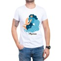 Tricou bărbătesc în două culori Vărsător