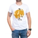Tricou bărbătesc în două culori Taur