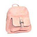 Rucsac de dama din piele ecologica - culoare piersici