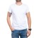 Tricou barbatesc marime mare - alb