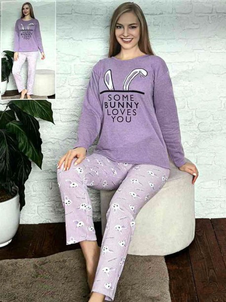 Pijamale dama - violet