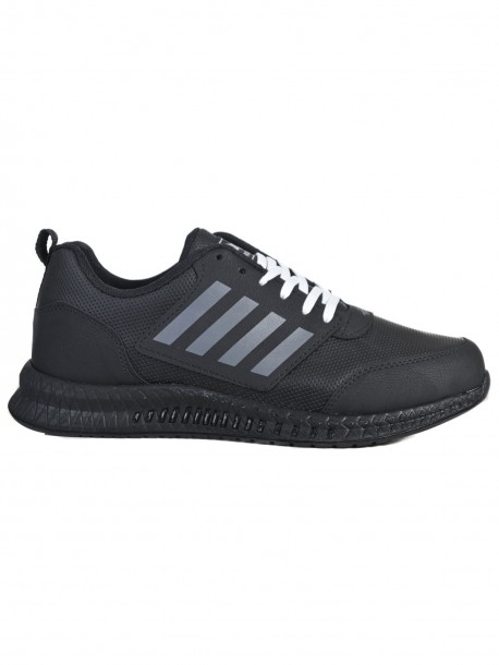 Adidași pentru bărbați cu dungi gri