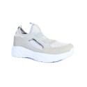 Adidași fără cravate în culoarea gri pentru femei