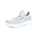Adidași fără cravate în culoarea gri pentru femei