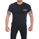 Tricou cu inscriptie pe spate Security