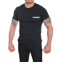 Tricou cu inscriptie pe spate Security