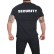 Tricou cu inscriptie pe spate Security