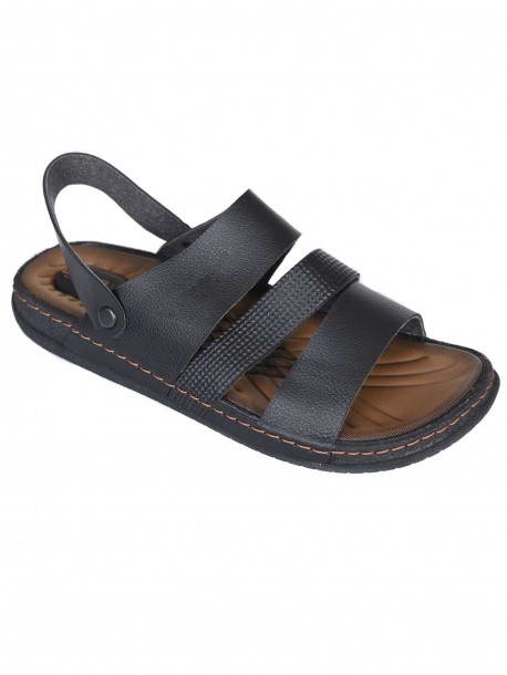 Sandale negre papuci pentru barbati