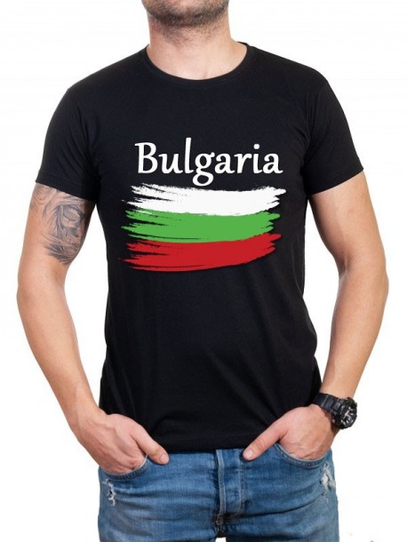 Tricou negru Bulgaria