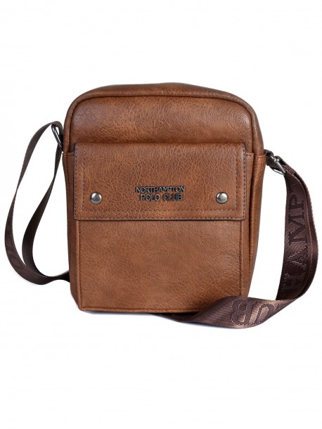 Geanta pentru barbati Northampton Polo club - maro deschis PC3007 - Brown