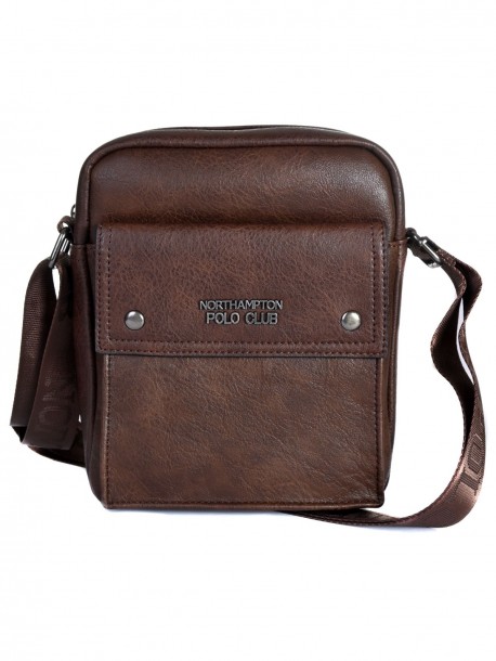 Geanta pentru barbati Northampton Polo club - maro inchis PC3007 - Coffee